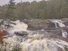 Falls along the Sand River trail, Lake Superior Provincial Park