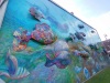 3-D Fish mural, Alpena, MI