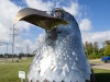 Big metal E-A-G-L-E, Alpena, MI